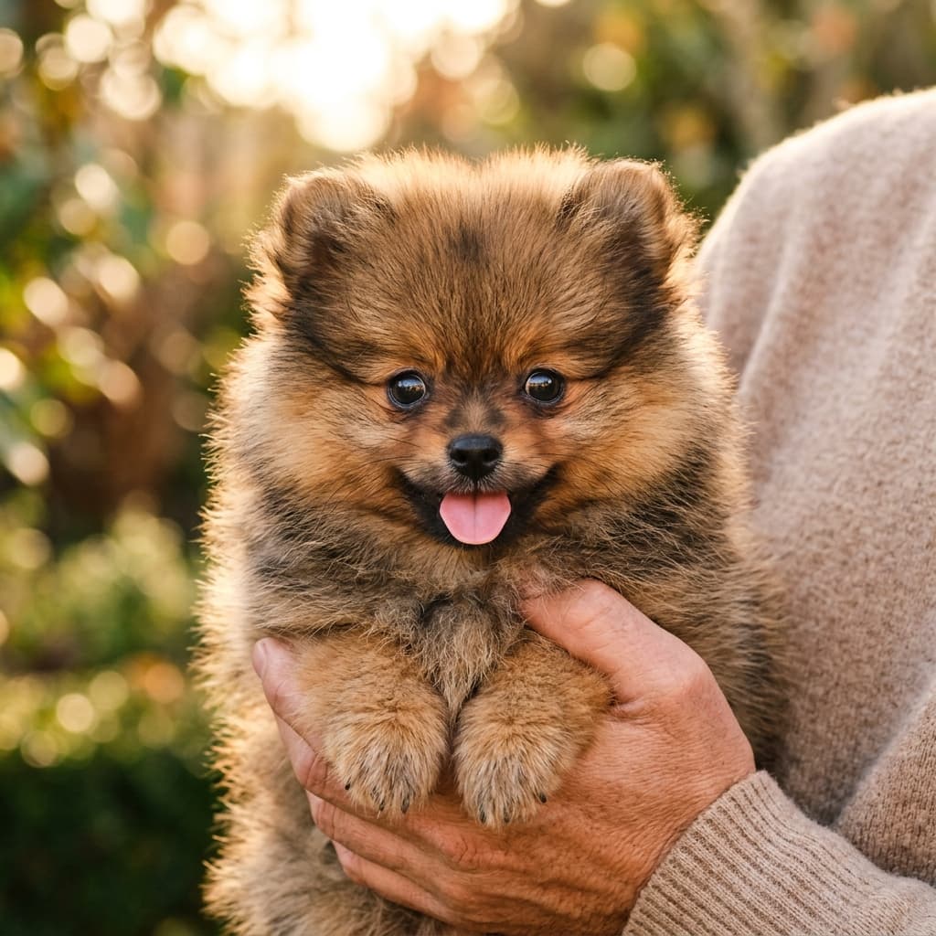ポメラニアンの女の子 - 北海道